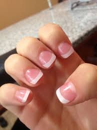 The key to recreating a nail design like this is to make the lines and shapes simple and delicate. Very Short Acrylic Nails Nail And Manicure Trends