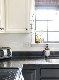 They first gained popularity in restaurants, home bars, and bathroom. How Are They Holding Up Smart Tile Backsplash Review Little House Of Four Creating A Beautiful Home One Thrifty Project At A Time How Are They Holding Up Smart Tile