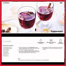 gluhwein tupperware rezepte wein rotwein