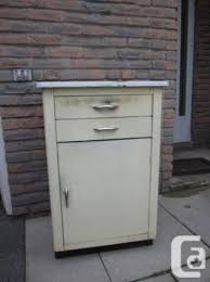 vintage metal cabinet $110 (401/port