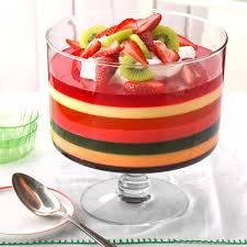 7 Layer Gelatin Salad Recipe Gelatin Salad Gelatin Recipes Jello Salad