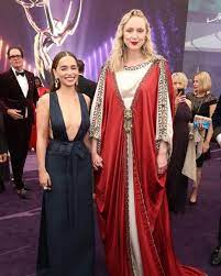 High quality emilia clarke inspired mugs by independent artists and designers from around the world. Emilia And Gwendoline Emilia Clarke Game Of Thrones Cast Lovely Clothes