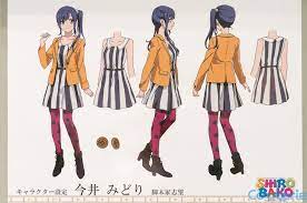 Shirobako Character Model Sheets Cooterie Anime Character Design Character Model Sheet Character Modeling