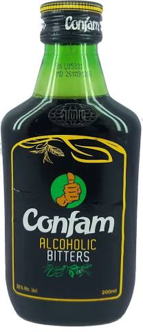 Confam Bitters 20cl Pocket-Sized PET Flask, AI generated