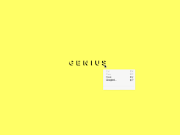 From latin genius (inborn nature; Can Genius Really Win Its Lawsuit Against Google Rolling Stone