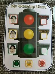 details about traffic light behaviour chart non verbal communication sen autism adhd boy face