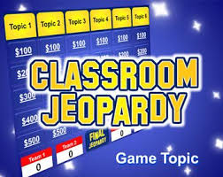 Jeopardy Powerpoint Template Plays Just Like Jeopardy Classroom Games Teacher Resources Teaching Technology