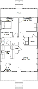 There are as many two bedroom floor plans as there are apartments and houses in the world. 24x36 House 2 Bedroom 1 Bath 864 Sq Ft Pdf Floor Plan Etsy In 2021 House Plan With Loft Tiny House Plans Floor Plans