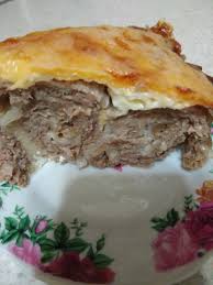 как приготовить пирог с фаршем и картошкой в духовке Pirog Iz Lavasha S Farshem V Duhovke Recept Farsh Duhovka Pirog