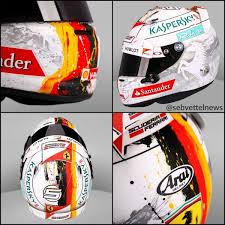The new design features a personal sponsor partnership with better water technologies, the. Sebastian Vettel 5 Sebvettelnews Helmet Design New Helmet Helmet