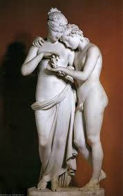 Bisognerebbe vedere come l' amore e psiche del canova e' conosciuto negli ambienti di lingua inglese. Amore E Psiche 1796 Di Antonio Canova 1757 1822 Italy Riproduzioni D Arte Antonio Canova