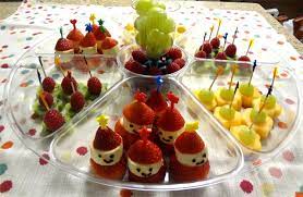 4 years ago food & drinks. Christmas Party Food Idea For Kids Christmas Party Food Christmas Tree Food Fruit Tray Displays