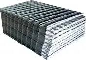 4 in x 4 in, W4, 5 ft x 10 ft, Steel, Mesh Mat - White Cap