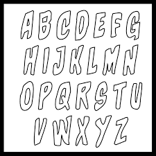 Printable alphabet stencil letters template. View 30 Free Printable Large Printable Letters Different Fonts