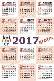 Kalender akademik universitas islam indonesia tahun akademik 2019/2020 bismillaahirahmaanirahiim menimbang mengingat memperhatikan menetapkan kesatu kedua ketiga keempat. Vector Kalender 2017 Gratis Free Belajar Design Printing