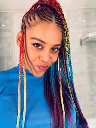 Rainbow braid hairstyles for kids sho madjozi / check spelling or type a new query. What A Life On Twitter But The Rainbow Braids Got The Most Hype For Sure