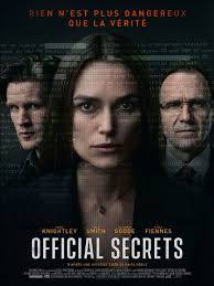 Bon film si vous êtes sur le point de regarder la. Official Secrets Film 2019 Allocine