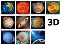 Sie lernen die namen der planeten, deren reihenfolge im sonnensystem und erfahren, was die einzelnen planeten kennzeichnet. 10 Stuck 3d Weltraum Magnete Planeten Des Sonnensystems Erde