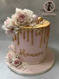Female Rose Gold 30th Birthday Cakes Pink And Gold Drip Cake Pink And Gold Drip Cake 14th Birthday Cakes 17 Birthday Cake 21st Birthday Cakes