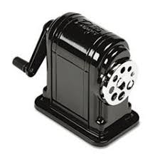 X Acto Table Mount Wall Mount Manual Pencil Sharpener Black Epi1001 Traditional Desk Accessories Pencil Sharpener Sharpener