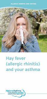 Hay Fever Allergic Rhinitis And Your Asthma National Asthma Council Australia