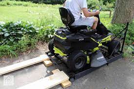 Fully electric and 0 emissions. Ryobi Rm480e Electric Riding Mower Review Powerful Eco Friendly