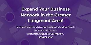 TableTop Networking Longmont Area - July 2026