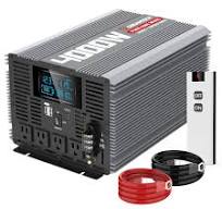 Amazon.com: Pure Sine Wave Power Inverter 12V DC to 110V AC ...