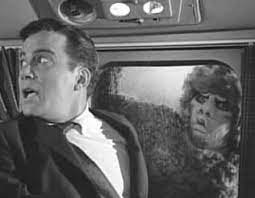 Nightmare at 20,000 feet is episode 123 of the american television anthology series the twilight zone, based on the short story of the same name by richard matheson, first published in alone by night (1961). What We Know About Gremlins Glitch And His Cartoon Garage Twilight Zone William Shatner Shatner
