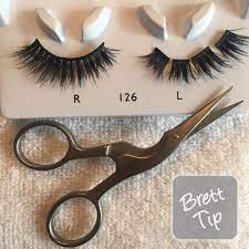 Many people do not know this but an important aspect of applying your lashes is to measure their length first. Apply False Lashes How To Make False Eyelashes Look More Natural Glamour Apply False Eyelashes Eyelashes Strip Lashes