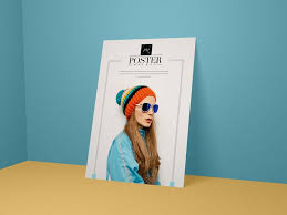 Modern Poster Mockup Psd Freebie Poster Mockup Free Poster Mockup Modern Poster