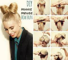 You Ll Need These 5 Hair Tutorials For Spring And Summer Hair Tutorial Bow Hairstyle Mouse Hairstyle