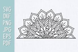 Download Half Mandala Svg