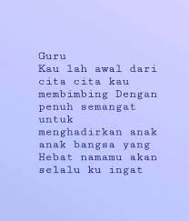 Berikut contoh puisi perpisahan sekolah untuk siswa sd, smp, dan sma. Viral 33 Kata Kata Sedih Perpisahan Guru Ppl
