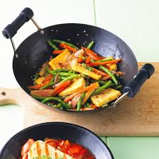 Schneller Bohnen Wok Mit Tofu Rezept Kuchengotter