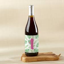 The pineapple (ananas comosus) is a tropical plant with an edible fruit and the most economically significant plant in the family bromeliaceae. Wine Label Table Numbers Pineapples Palms 1 20 Averylovelywedding Com