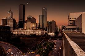 Building, city landscape architecture of night view, purple. 7 Tips For Urban Landscape Photography