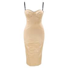 Dolce And Gabbana Gold Fitted Dress Dolce And Gabbana Dresses Gold Color Dresses