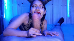 Maleficent Give me Sloppy blowjob POV CUM IN MOUTH - Cosplay Girl