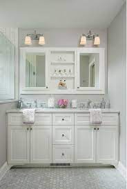 Some of the most common sizes for double vanities range. Double Vanity Medicine Cabinets Marble Hex Tile Floors Bathroom Vanity Designs Small Bathroom Remodel Small Bathroom Vanities