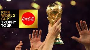 The world cup is a gold trophy that is awarded to the winners of the fifa world cup association football tournament. Fifa World Cup Trophy Tour By Coca Cola Verified Page Facebook