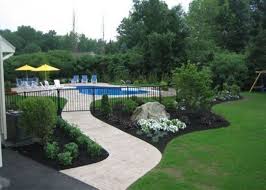 Rengusuk Com Interior Exterior Design Inground Pool Landscaping Landscaping Around Pool Pool Fencing Landscaping