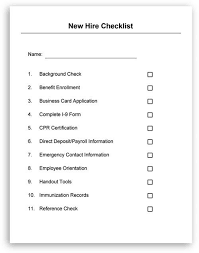 New Hire Checklist And Welcome Letter Included In Hr Letters Checklist Template Employee Handbook Business Management Degree