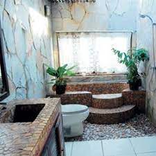 Foto Desain Kamar Mandi Minimalis Unusual Bathrooms Natural Bathroom Bathroom Vanity Decor
