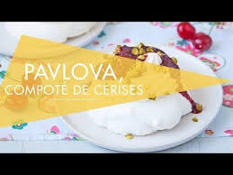 Pavlova Et Compotee De Cerises Recette Au Cook Expert Magimix Youtube Pavlova Recette Magimix Magimix