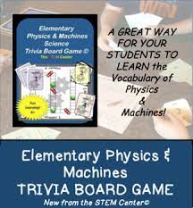 By john corpuz 20 february 2020 show off your flair for obscure knowledge with the best trivia apps for iphone. Physics Elementary Trivia Board Game By The Stem Center Tpt