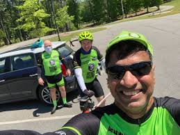 Cycling club member's mother passed away