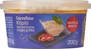 Ktipiti (feta & hot pepper dip). Ktipiti Carrefour 200 G