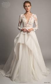 Jenny Yoo Spring 2019 Wedding Dresses Wedding Inspirasi Wedding Dress Sleeves Wedding Dress Long Sleeve Wedding Dresses