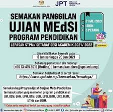 Semakan panggilan menduduki ujian medsi secara atas talian. Cara Semakan Panggilan Temuduga Ujian Upu Ipta Sesi Akademik 2021 2022 Semakan Online 2021